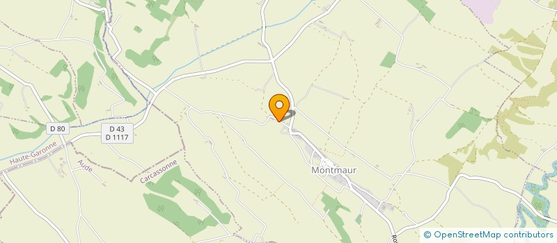 localisation de l'entreprise MONSIEUR CHRISTOPHE MONICOLE  MONTMAUR