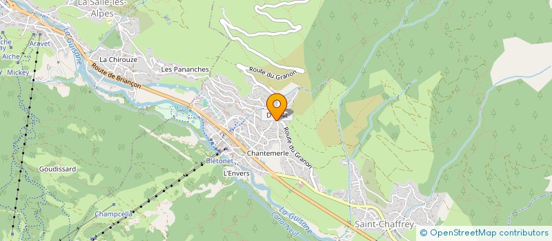 localisation de l'entreprise MONSIEUR CHRISTOPHE MONIER  SAINT-CHAFFREY