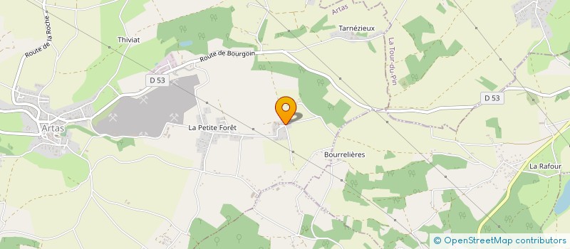 localisation de l'entreprise MONSIEUR CHRISTOPHE MONNET  ARTAS