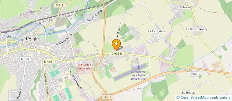 localisation de l'entreprise MONSIEUR CHRISTOPHE MONNIER à SAINT-SULPICE-SUR-RISLE