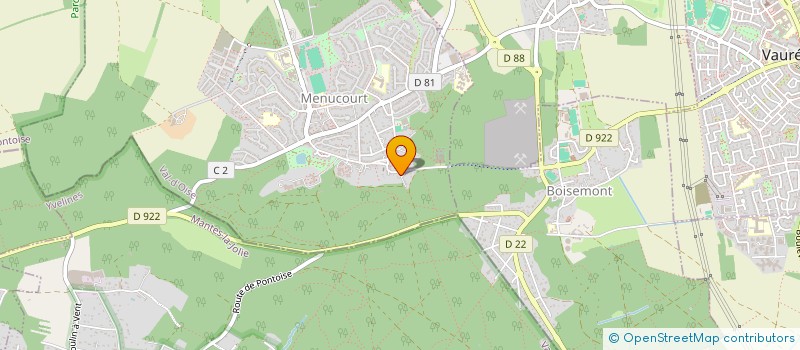 localisation de l'entreprise MONSIEUR CHRISTOPHE MONNIER  MENUCOURT