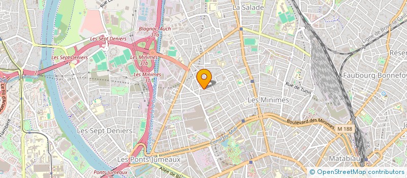 localisation de l'entreprise MONSIEUR CHRISTOPHE MONTAGUT à TOULOUSE