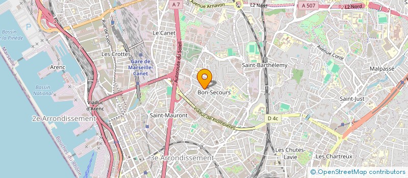 localisation de l'entreprise MONSIEUR CHRISTOPHE MONTANE à MARSEILLE