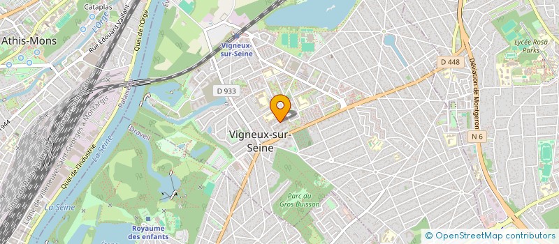 localisation de l'entreprise MONSIEUR CHRISTOPHE MOONCA  VIGNEUX-SUR-SEINE