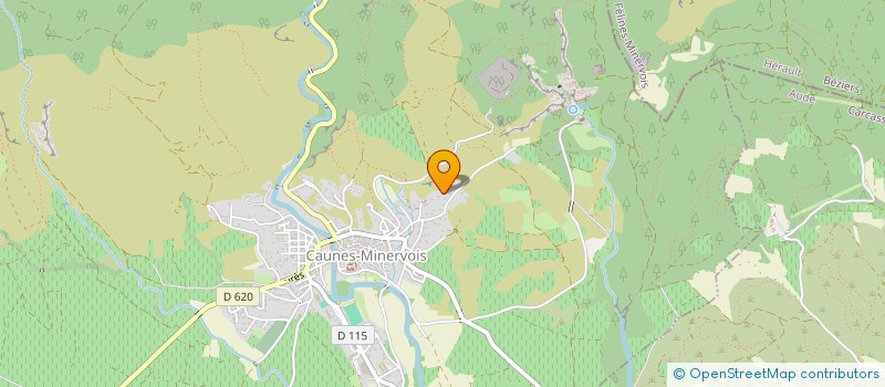 localisation de l'entreprise MONSIEUR CHRISTOPHE MORALES  CAUNES-MINERVOIS