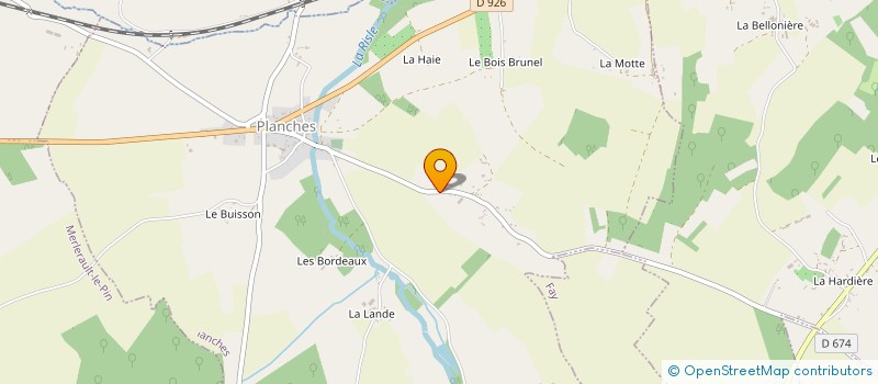 localisation de l'entreprise MONSIEUR CHRISTOPHE MORAND à PLANCHES