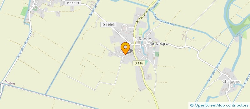 localisation de l'entreprise MONSIEUR CHRISTOPHE MOREAU  LA RONDE