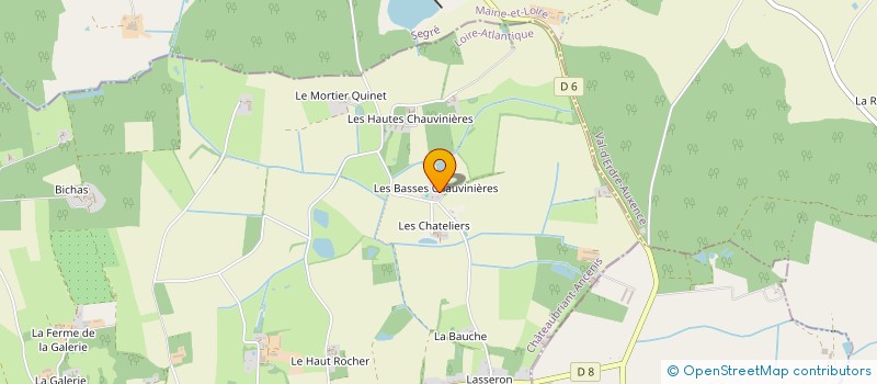 localisation de l'entreprise MONSIEUR CHRISTOPHE MOREAU  LOIREAUXENCE