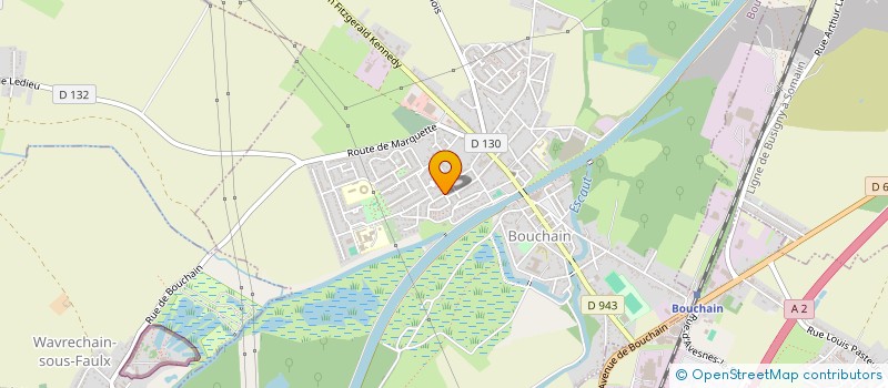 localisation de l'entreprise MONSIEUR CHRISTOPHE MOREAU  BOUCHAIN