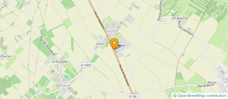 localisation de l'entreprise MONSIEUR CHRISTOPHE MOREAU  LA JARD