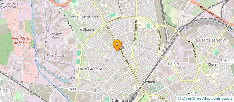 localisation de l'entreprise MONSIEUR CHRISTOPHE MOREL à REIMS