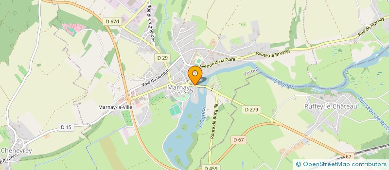 localisation de l'entreprise MONSIEUR CHRISTOPHE MOREL  PIN