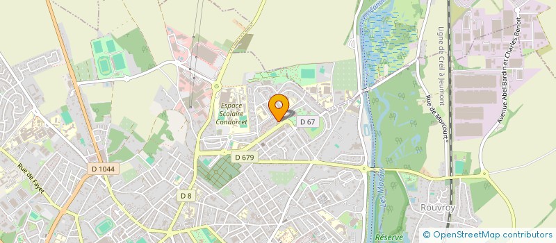 localisation de l'entreprise MONSIEUR CHRISTOPHE MORENO à SAINT-QUENTIN
