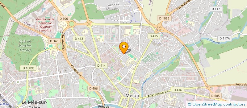 localisation de l'entreprise MONSIEUR CHRISTOPHE MORENO à MELUN
