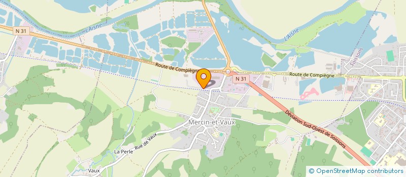 localisation de l'entreprise MONSIEUR CHRISTOPHE MORICEAU  VILLENEUVE-SAINT-GERMAIN