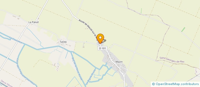 localisation de l'entreprise MONSIEUR CHRISTOPHE MORILLON  SAINT-HILAIRE-LA-PALUD