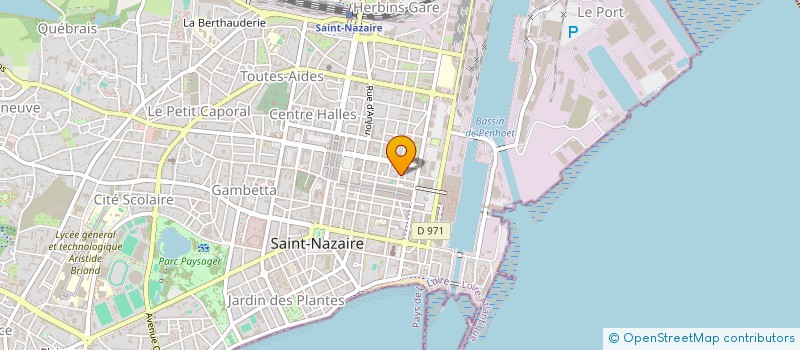 localisation de l'entreprise MONSIEUR CHRISTOPHE MORIN  SAINT-NAZAIRE