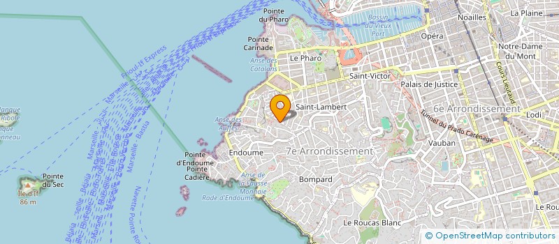 localisation de l'entreprise MONSIEUR CHRISTOPHE MORIN à MARSEILLE