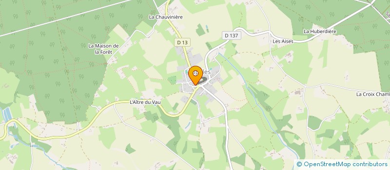 localisation de l'entreprise MONSIEUR CHRISTOPHE MORIN  JUPILLES