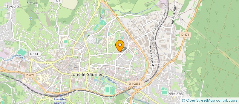 localisation de l'entreprise MONSIEUR CHRISTOPHE MOROY à LONS-LE-SAUNIER