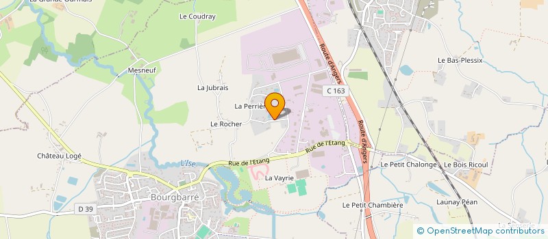 localisation de l'entreprise MONSIEUR CHRISTOPHE MORVAN  BOURGBARRE