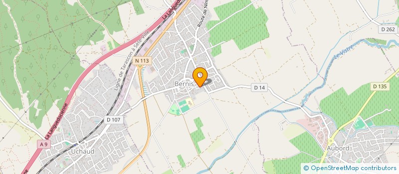 localisation de l'entreprise MONSIEUR CHRISTOPHE MOSCARDI  BERNIS