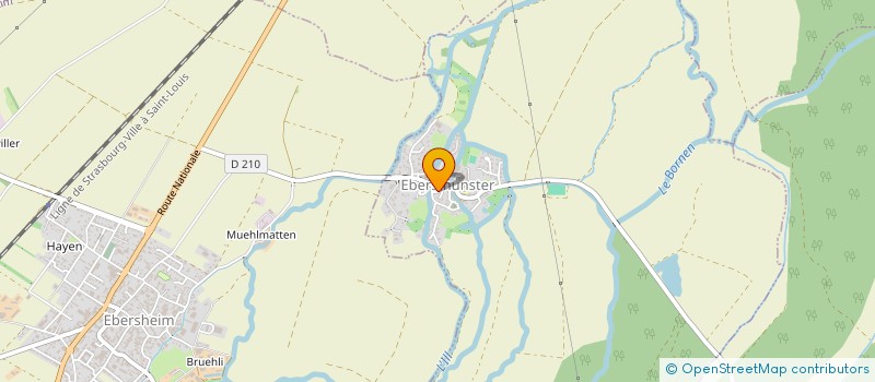 localisation de l'entreprise MONSIEUR CHRISTOPHE MOTTE  EBERSMUNSTER