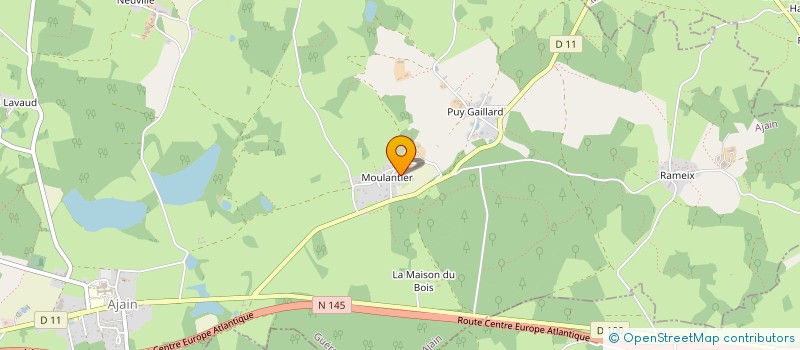 localisation de l'entreprise MONSIEUR CHRISTOPHE MOTTE à AJAIN