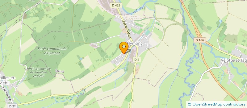 localisation de l'entreprise MONSIEUR CHRISTOPHE MOULAI  HYMONT