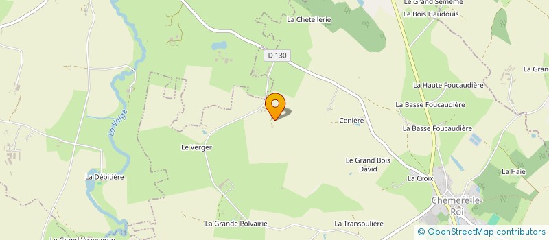 localisation de l'entreprise MONSIEUR CHRISTOPHE MOULIN  SAULGES