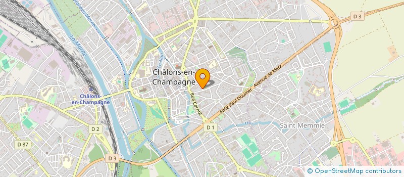 localisation de l'entreprise MONSIEUR CHRISTOPHE MOUTINHO  CHALONS-EN-CHAMPAGNE