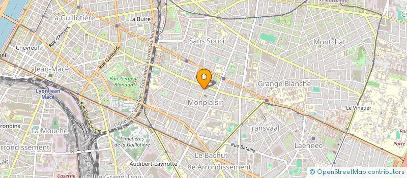 localisation de l'entreprise MONSIEUR CHRISTOPHE MOYENCOURT  LYON