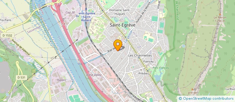 localisation de l'entreprise MONSIEUR CHRISTOPHE MUIN  SAINT-EGREVE