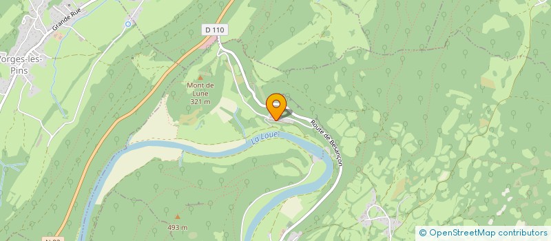 localisation de l'entreprise MONSIEUR CHRISTOPHE MULLER  CHENECEY-BUILLON