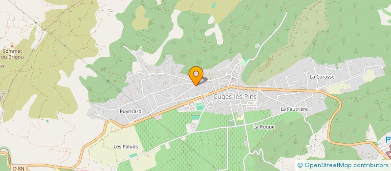 localisation de l'entreprise MONSIEUR CHRISTOPHE MUNOZ  CUGES-LES-PINS