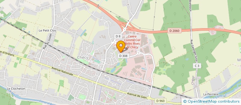 localisation de l'entreprise MONSIEUR CHRISTOPHE MUNSCHI  CHECY