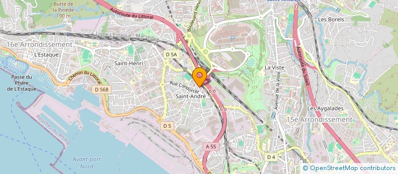 localisation de l'entreprise MONSIEUR CHRISTOPHE MURA à MARSEILLE