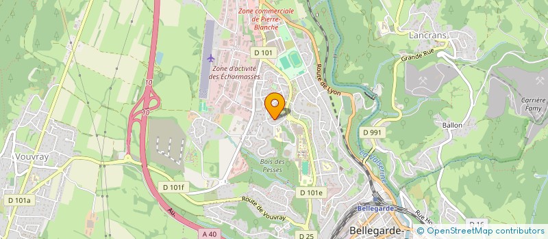 localisation de l'entreprise MONSIEUR CHRISTOPHE MUTIN à VALSERHONE