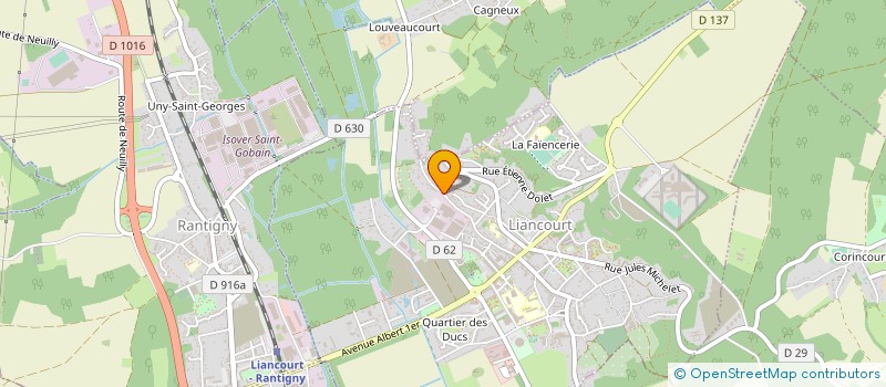 localisation de l'entreprise MONSIEUR CHRISTOPHE MUTTERER  LIANCOURT