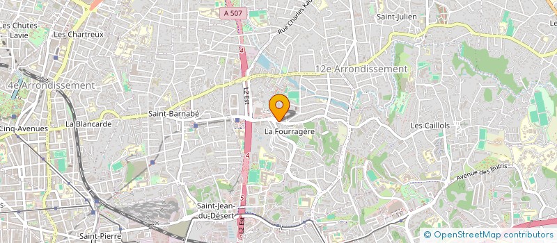 localisation de l'entreprise MONSIEUR CHRISTOPHE N GONGA à MARSEILLE