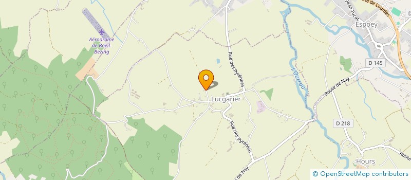 localisation de l'entreprise MONSIEUR CHRISTOPHE NAFFRECHOUX  LUCGARIER