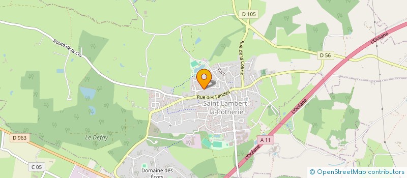 localisation de l'entreprise MONSIEUR CHRISTOPHE NAGARD à SAINT-LAMBERT-LA-POTHERIE