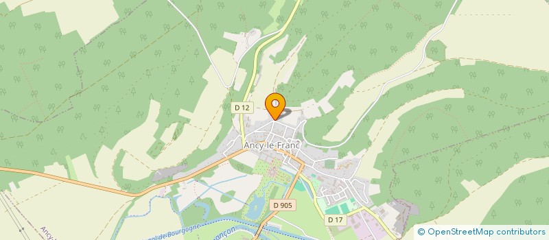 localisation de l'entreprise MONSIEUR CHRISTOPHE NASO  ANCY-LE-FRANC