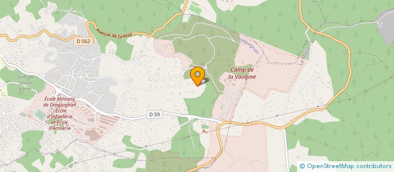 localisation de l'entreprise MONSIEUR CHRISTOPHE NAVARRO  DRAGUIGNAN