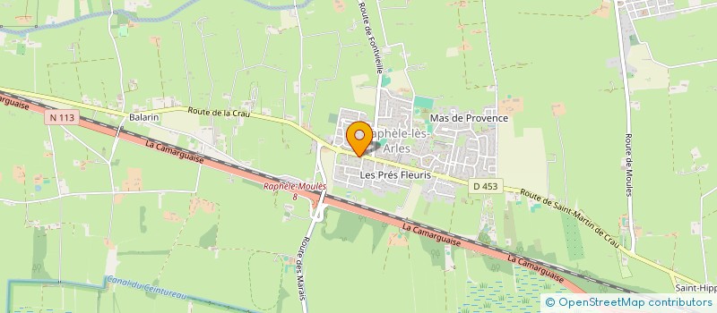 localisation de l'entreprise MONSIEUR CHRISTOPHE NAVARRO  ARLES