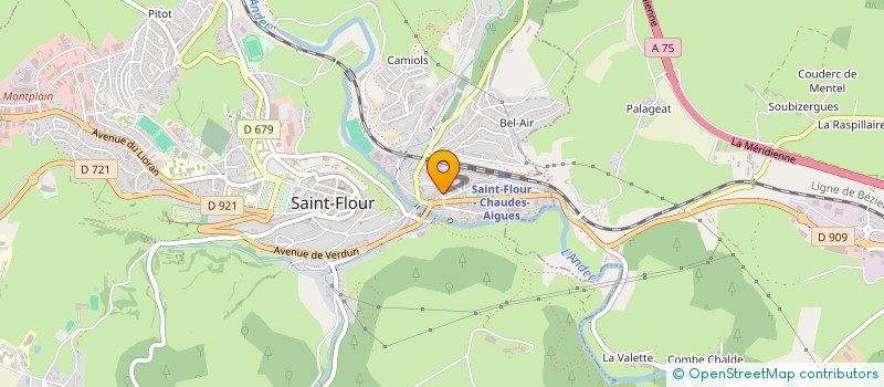 localisation de l'entreprise MONSIEUR CHRISTOPHE NAVECH à SAINT-FLOUR