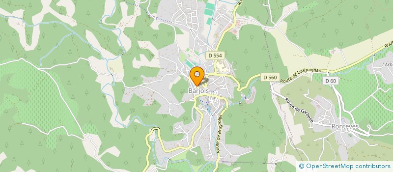 localisation de l'entreprise MONSIEUR CHRISTOPHE NAZE à BARJOLS