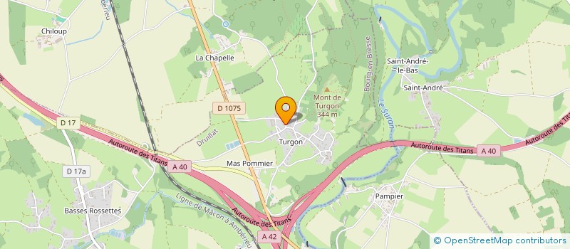 localisation de l'entreprise MONSIEUR CHRISTOPHE NEGRIER  DRUILLAT