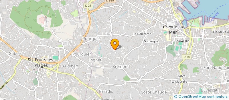 localisation de l'entreprise MONSIEUR CHRISTOPHE NICAISE à LA SEYNE-SUR-MER
