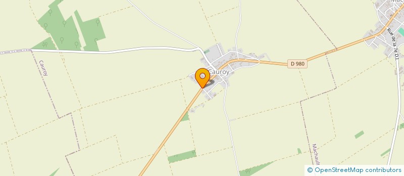 localisation de l'entreprise MONSIEUR CHRISTOPHE NICE  CAUROY